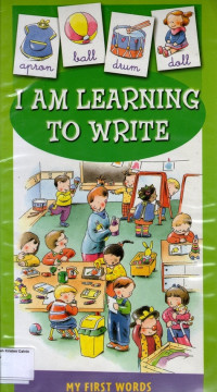 I Am Learning to Write (Green): My First Words