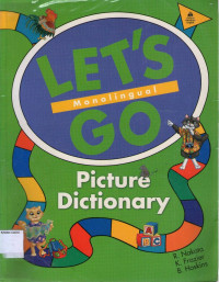 Let's Go: Picture Dictionary: Monolingual