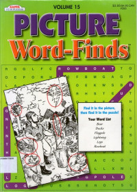 Volume 15: Picture Word-Finds