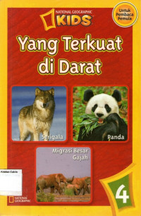 Yang Terkuat di Darat #4: National Geographic Readers