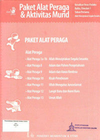 Paket Alat Peraga & Aktivitas Murid: Kenalkan Yesus Padaku, Balita, Triwulan 1, Tahun Pertama (Allah Menciptakan Segala Sesuatu)