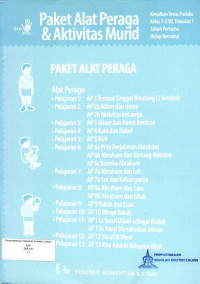 Paket Alat Peraga & Aktivitas Murid: Kenalkan Yesus Padaku, Kelas 1-2 SD, Triwulan 1, Tahun Pertama (Hidup bersama)