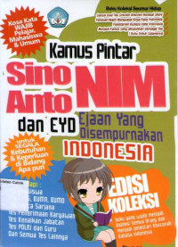 Kamus Pintar Sinonim, Antonim dan EYD (Ejaan Yang Disempurnakan) Indonesia