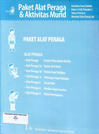 Paket Alat Peraga & Aktivitas Murid: Kenalkan Yesus Padaku, Kelas 3-4 SD, Triwulan 3, Tahun Pertama (Memberi Tahu Orang Lain)