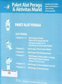 Paket Alat Peraga & Aktivitas Murid: Kenalkan Yesus Padaku, Kelas 3-4 SD, Triwulan 4, Tahun Pertama (Memercayai Allah)