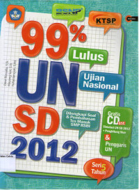 99% Lulus UN SD 2012: Dilengkapi Soal & Pembahasan Tes Masuk  SMP RSBI