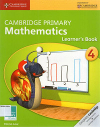 Image of Cambridge Primary Mathematics: Learner's Book 4