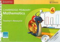 Image of Cambridge Primary Mathematics: Teacher's Resource 4 with CD- ROM