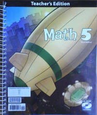 Math 5: Teacher's Edition with CD- ROM, Thrid Edition