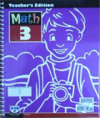 Math 3: Teacher's Edition with CD- ROM, Thrid Edition