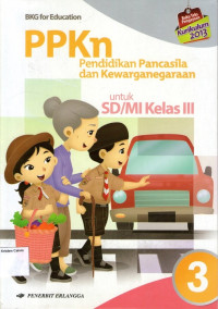 PPKn, Pendidikan Pancasila dan Kewarganegaraan 3 untuk SD/MI Kelas III