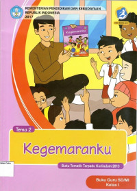 Tema 2: Kegemaranku, Buku Tematik Terpadu Kurikulum 2013, Buku Guru SD/MI Kelas I: Kurikulum 2013 (Edisi Revisi 2017)