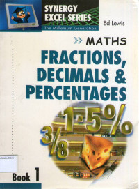 Image of Maths: Fractions, Decimals & Presentages: Synergy Excel Series Book 1