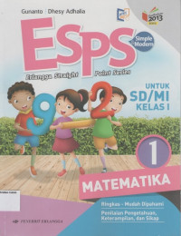 ESPS: Matematika untuk SD/MI Kelas 1 (Berdasarkan Kurikulum 2013 Revisi)