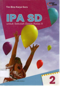 IPA SD 2 untuk Sekolah Dasar Kelas II