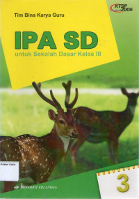 IPA SD 3 untuk Sekolah Dasar Kelas III