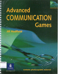 Image of Advanced Communication Games: Contains Photocopiable Material