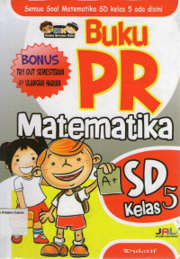 Buku PR Matematika SD Kelas 5