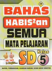 Bahas Habis2an Semua Mata Pelajaran SD Kelas 5