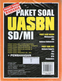 Paket Soal UASBN SD/MI + Pembahasan