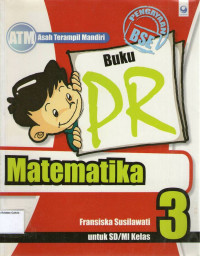 Buku PR: Matematika untuk SD/MI Kelas 3