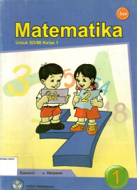 Matematika 1 Untuk SD/MI Kelas 1