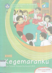 Kegemaranku, Tema 2: Buku Guru SD/MI Kelas I, Buku Tematik Terpadu Kurikulum 2013