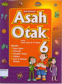 Asah Otak 6 untuk Anak Usia 8-9 Tahun