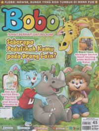 Bobo: Edisi 45 Tahun XLVII 13 Februari 2020