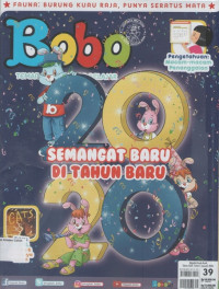 Bobo: Edisi 39 Tahun XLVII 2 Januari 2020